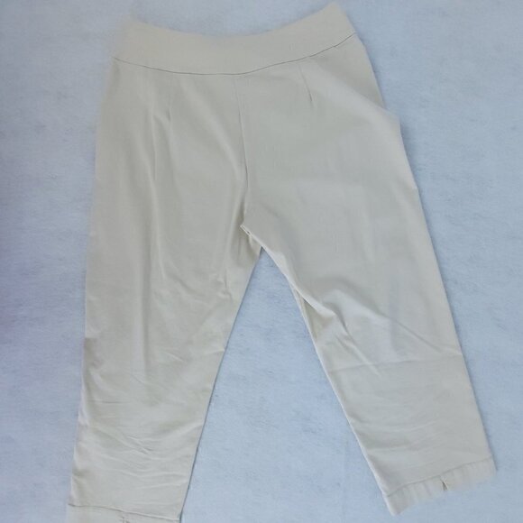 Chico’s Women's Tan, Beige Capri Pants Size 0 = US Size 4 - Picture 2 of 8